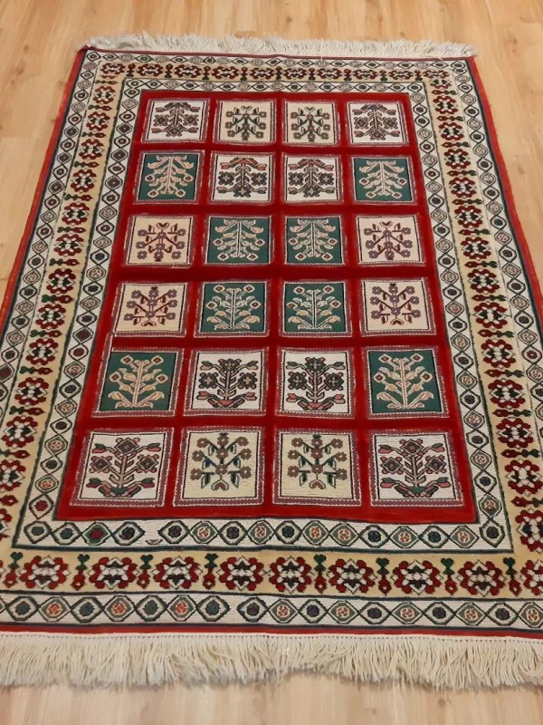 گلیم فرش دستبافت _ابعاد:196*140