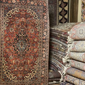 فرش انتیک کاشان