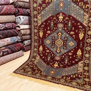 قالیچه خراسان چله ابریشم
