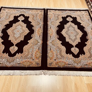 جفت ذرع نیم قم چله ابریشم ۶۰ رج
