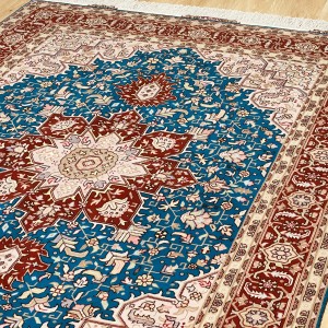 قالیچه ۵۰ رج تبریز طرح هریس