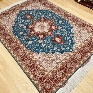 قالیچه ۵۰ رج تبریز طرح هریس