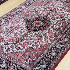 قالیچه تمام ابریشم ۳ متری قم