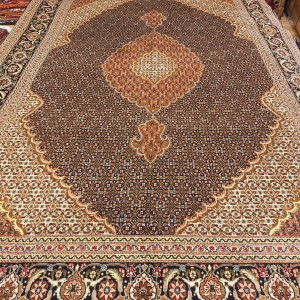 قالی ۶متری تبریز نقشه ماهی