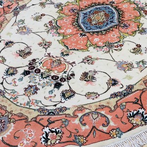 فرش بیضی ۳ متری ۵۰ رج تبریز