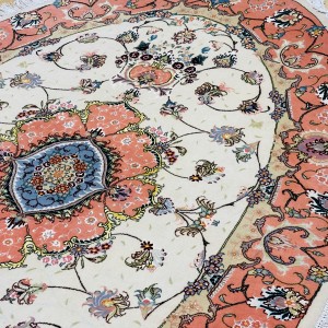 فرش بیضی ۳ متری ۵۰ رج تبریز