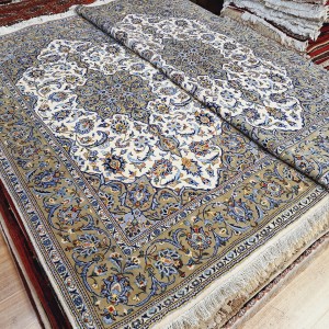 جفت قالیچه ۳متری کرک کاشان