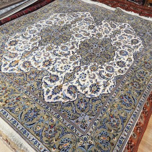 جفت قالیچه ۳متری کرک کاشان