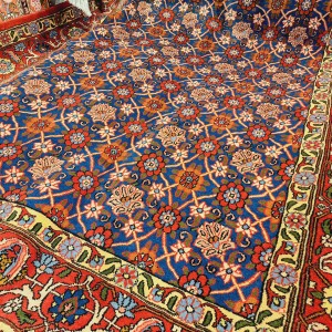قالیچه ورامین تمام رنگ گیاهی