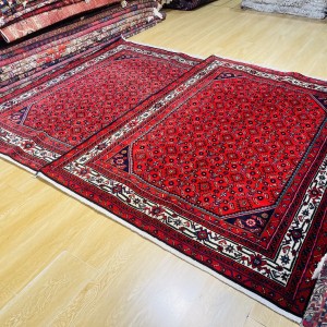 جفت قالیچه ۳ متری حسین اباد افشان