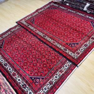 جفت قالیچه ۳ متری حسین اباد افشان