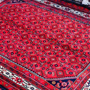 جفت قالیچه ۳ متری حسین اباد افشان