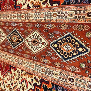 کناره آکبند دستباف قشقایی