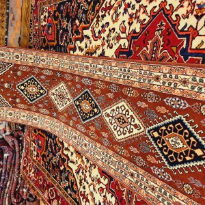 کناره آکبند دستباف قشقایی