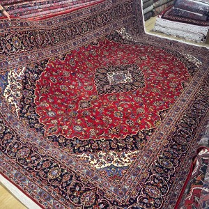 فرش ۱۲ متری کاشان لاکی