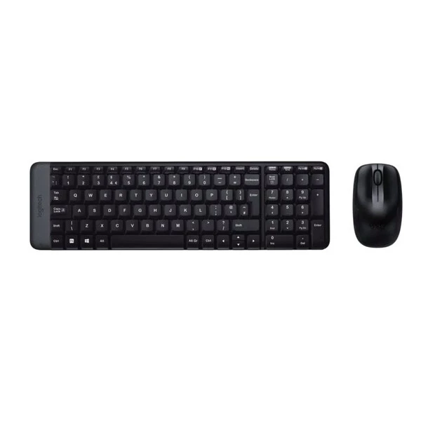 باندل موس و کیبورد بی‌سیم لاجیتک مدل Logitech MK220 مشکی