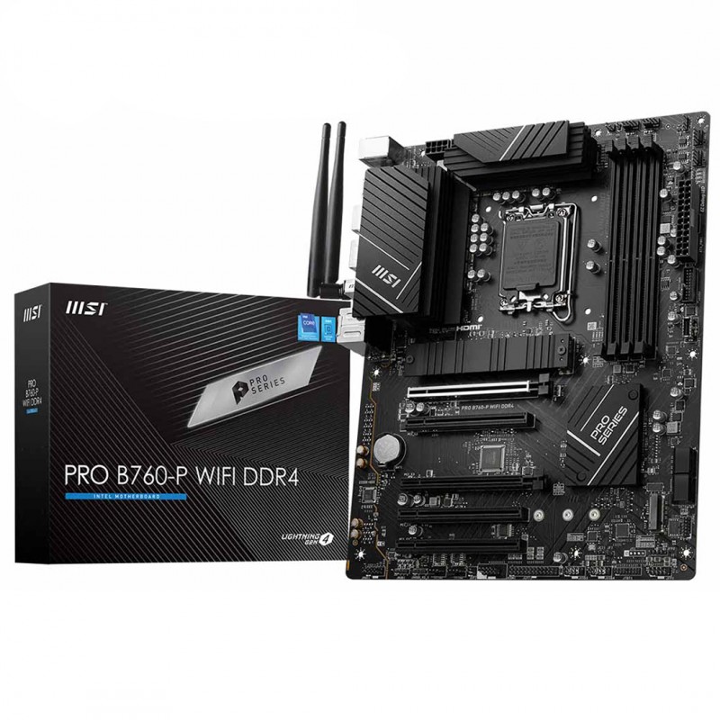 مادربرد ام اس آی  MSI PRO B760-P WIFI DDR4