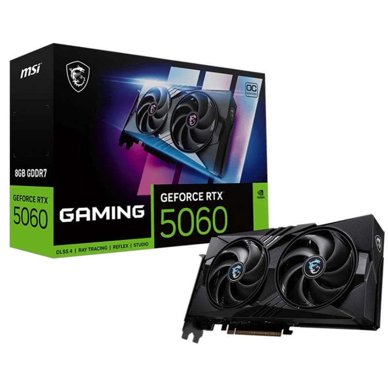 کارت گرافیک ام اس آی مدل GeForce RTX 5060 8G GAMING OC