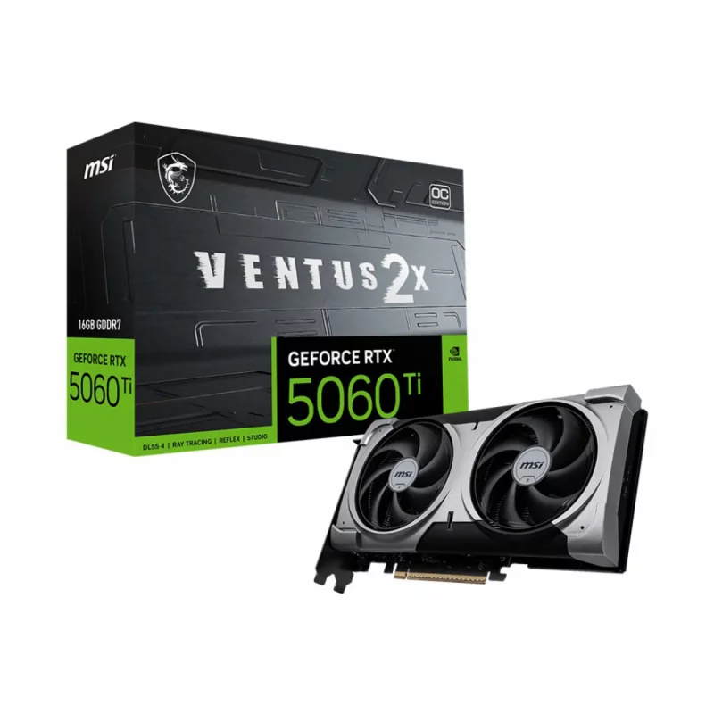 کارت گرافیک ام اس آی مدل  MSI RTX 5060 Ti 16GB VENTUS 2X OC PLUS