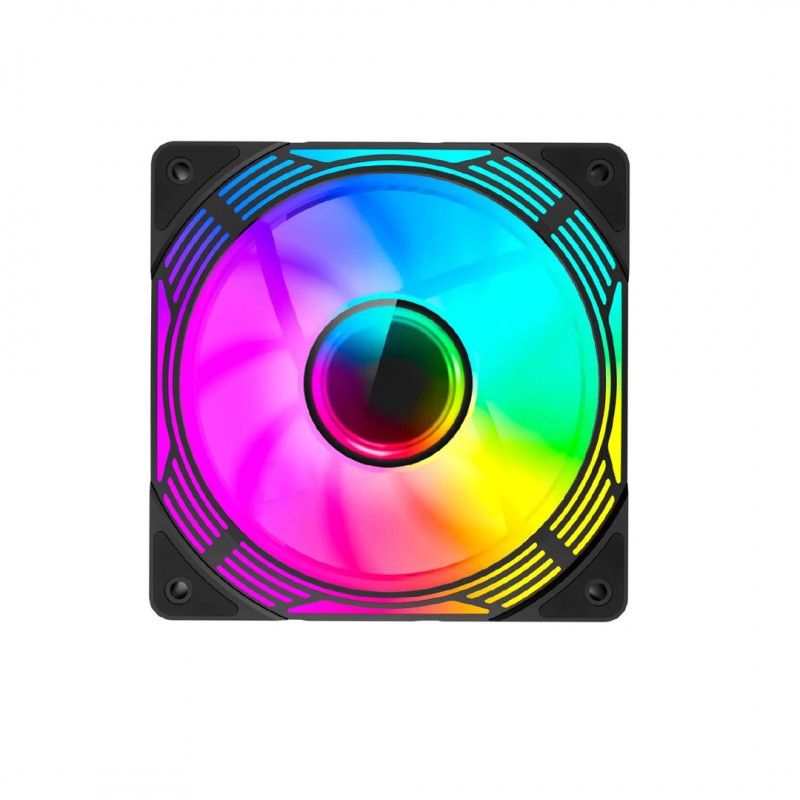 فن کیس گیم مکس FN12A-C8I-R Black