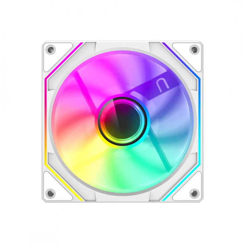 فن کیس  GameMax FN12A-S8I - White