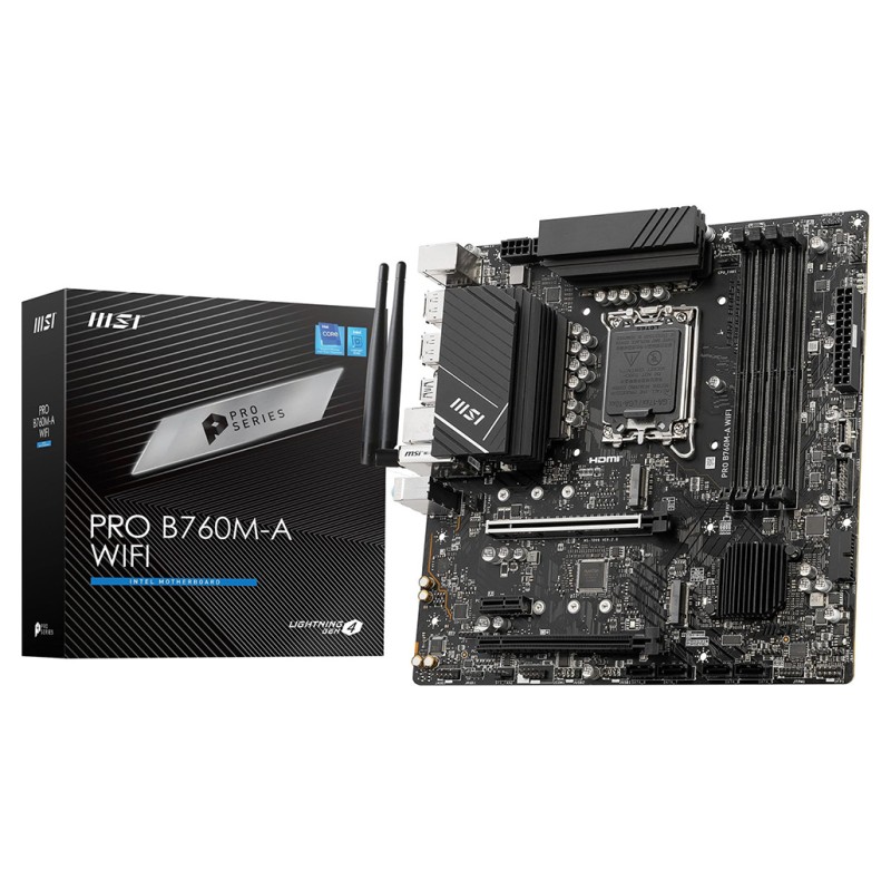 مادربرد ام اس آی   PRO B760M-A WIFI DDR5
