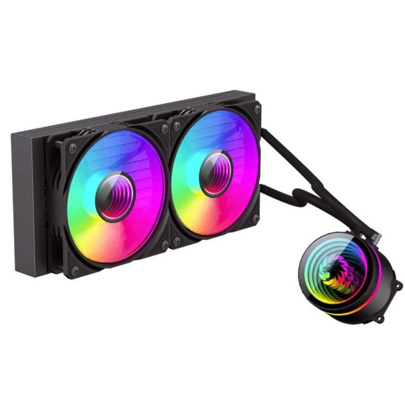 خنک کننده پردازنده گیم مکس IceBurg 240 Infinity Black