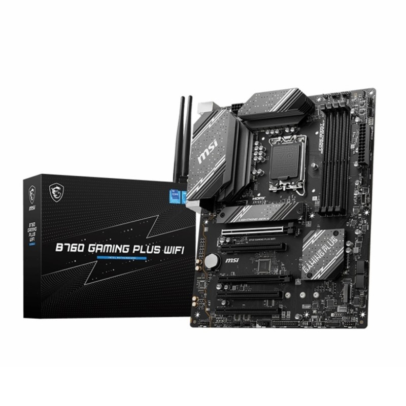 مادربرد ام اس آی B760 GAMING PLUS WIFI DDR5