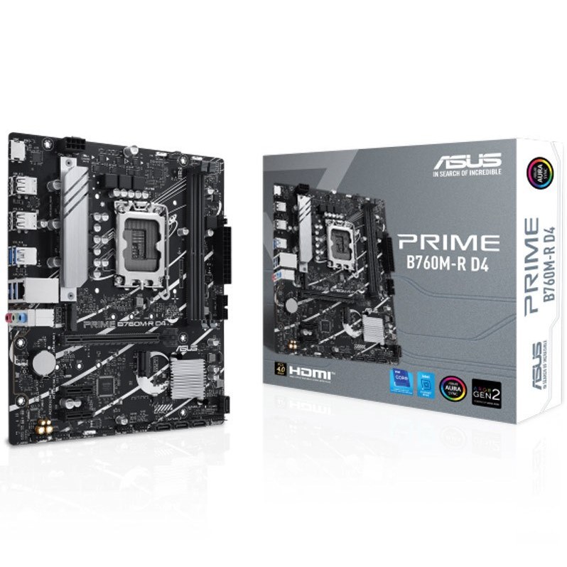 مادربرد ایسوس مدل PRIME B760M-R D4 DDR4