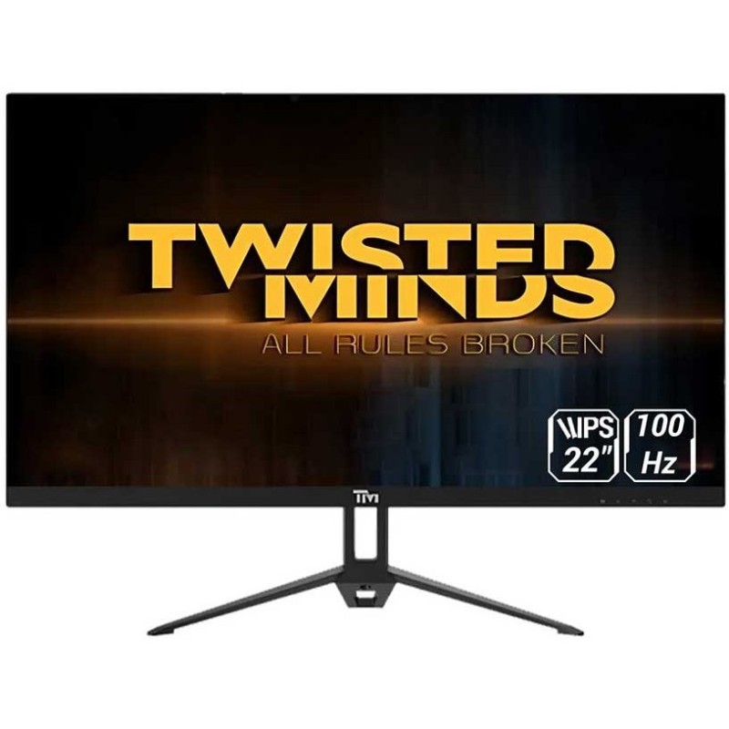 مانیتور گیمینگ تویستد مایندز TM22FHD100IPS سایز 22 اینچ (100 هرتز)