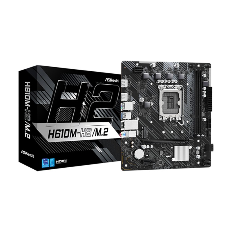 مادربرد ازراک مدل H610M-H2/M.2 DDR4