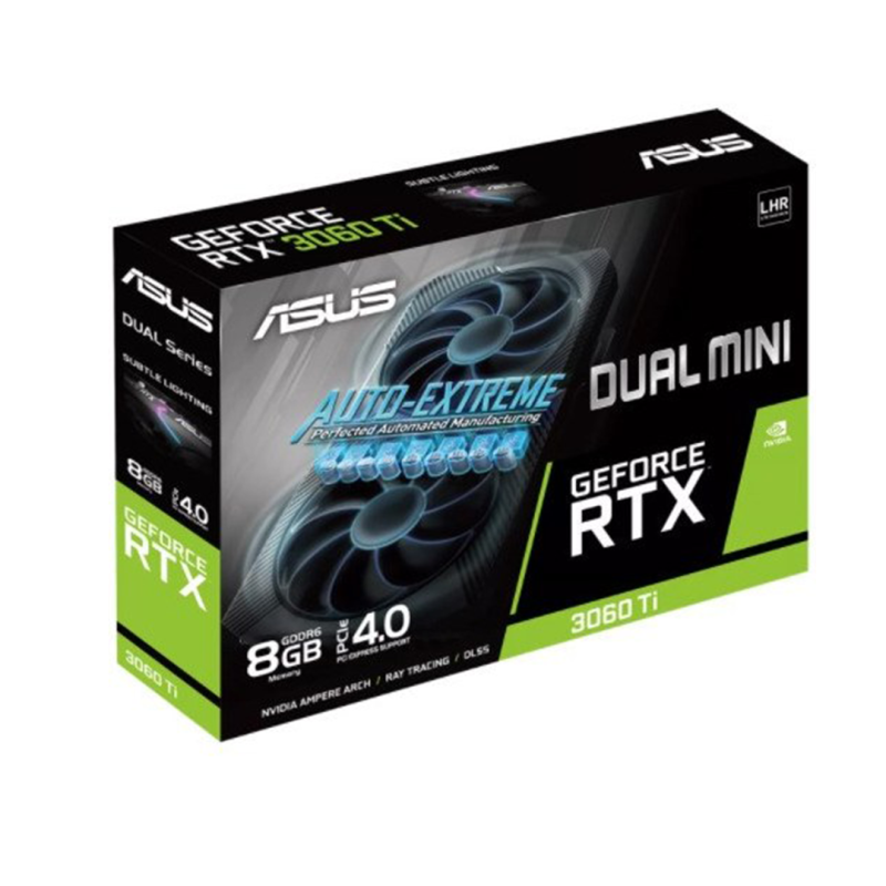 کارت گرافیک ایسوس مدل RTX 3060 TI حافظه 8 گیگابایت