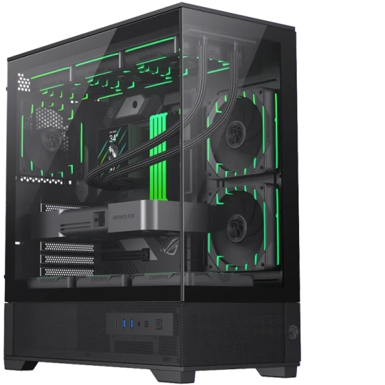 کیس گیمینگ گیم مکس VISTA 2 AB  مشکی