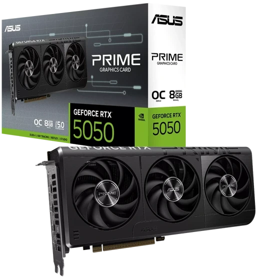 کارت گرافیک ایسوس مدل Prime GeForce RTX 5050 OC Edition حافظه 8 گیگابایت
