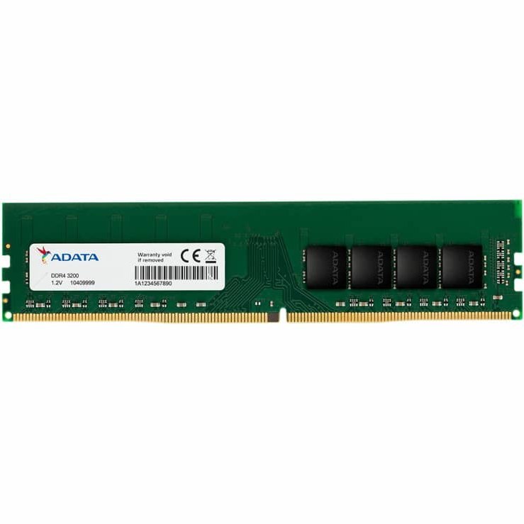 رم ای دیتا DDR4 ظرفیت 8 گیگابایت 3200 مگاهرتز مدل Premier CL22