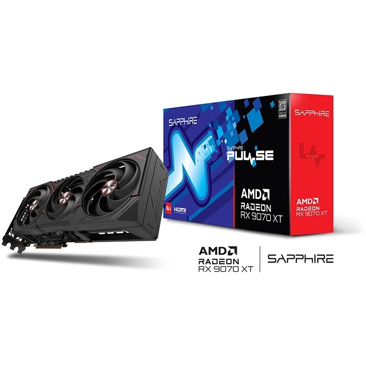 کارت گرافیک سافایر مدل PULSE RX 9070 XT حافظه 16 گیگابایت