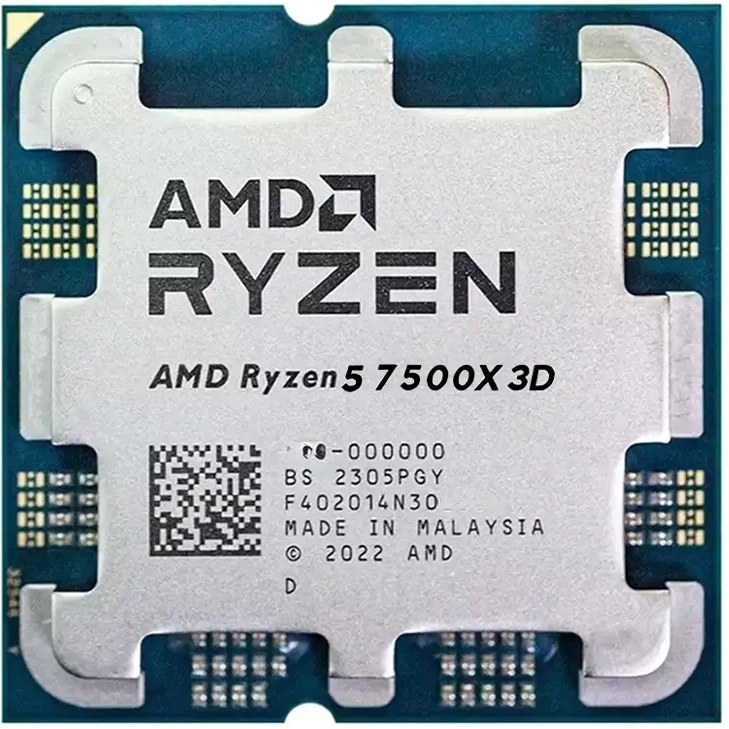 پردازنده ای ام دی  Ryzen 5 7500X3D