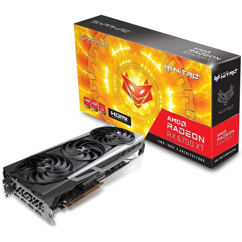 کارت گرافیک سافایر مدل Nitro Plus RX 6700 XT حافظه 12 گیگابایت
