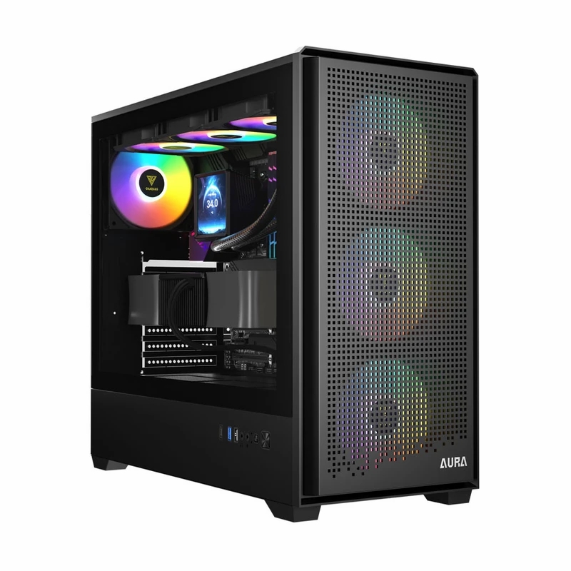 کیس کامپیوتر گیم دیاس مدل AURA GC105