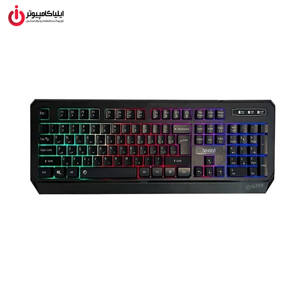 کیبورد سیم دار بیاند مدل BEYOND BK-7140RGB
