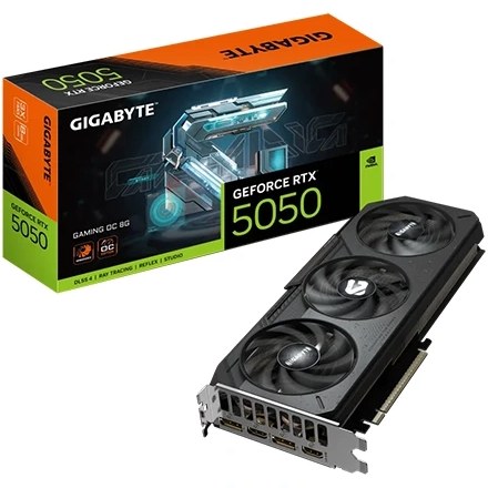 کارت گرافیک گیگابایت مدل RTX 5050 OC Gaming حافظه 8 گیگابایت