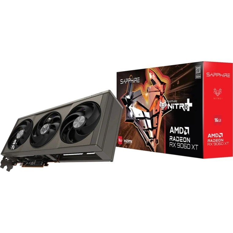 کارت گرافیک سافایر مدل Nitro Plus RX 9060 XT OC حافظه 16 گیگابایت
