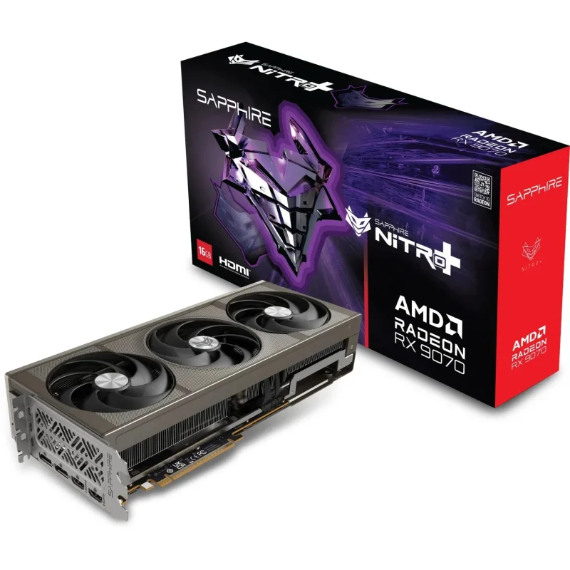 کارت گرافیک سافایر مدل Nitro Plus RX 9070 OC Gaming حافظه 16 گیگابایت