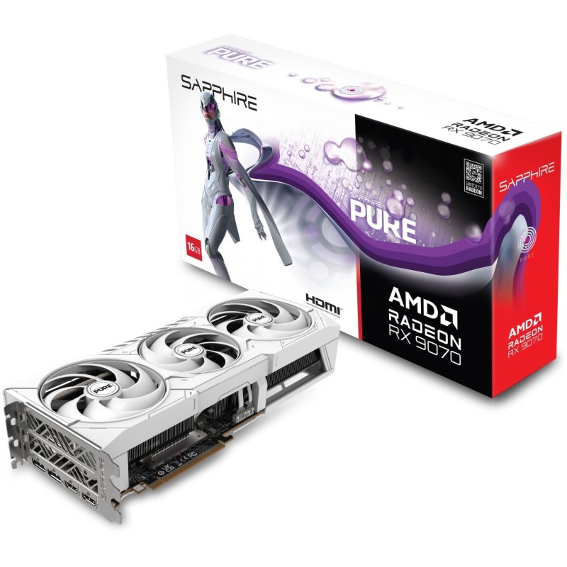 کارت گرافیک سافایر مدل PURE RX 9070 OC حافظه 16 گیگابایت