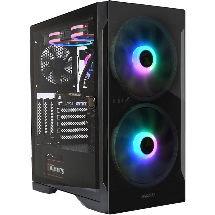 کیس کامپیوتر گیم دیاس Apollo E2 Elite ARGB Mid Tower مشکی