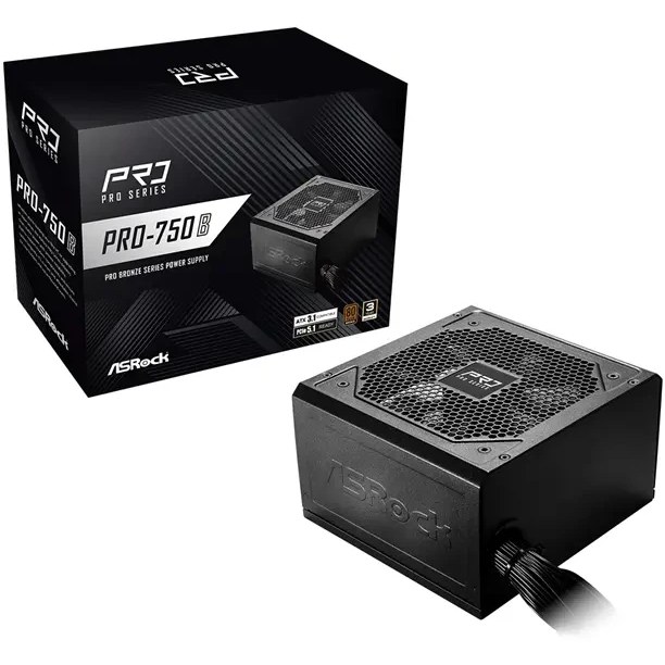 پاور 750 وات ازراک مدل PRO-750B برنز