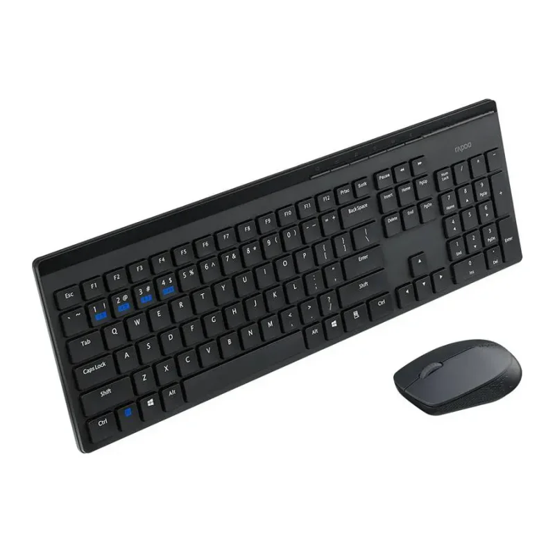 کیبورد و ماوس بی سیم رپو مدل ۸۱۱۰M