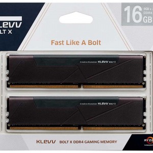 رم دسکتاپ DDR4 کلو 3600MHz مدل KLEVV BOLT X DUAL ظرفیت 2×8 گیگابایت
