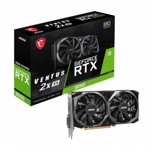کارت گرافیک ام اس آی مدل MSI GeForce RTX 3050 VENTUS 2X XS 8GB OC GDDR6