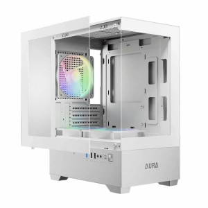 کیس گیم دیاس AURA GC9M BLACK ARGB